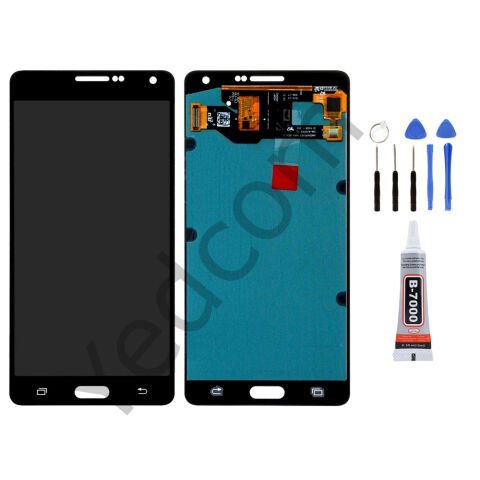 Samsung A7 A700 Ekran Lcd Dokunmatik Tamir Seti Beraber Siyah