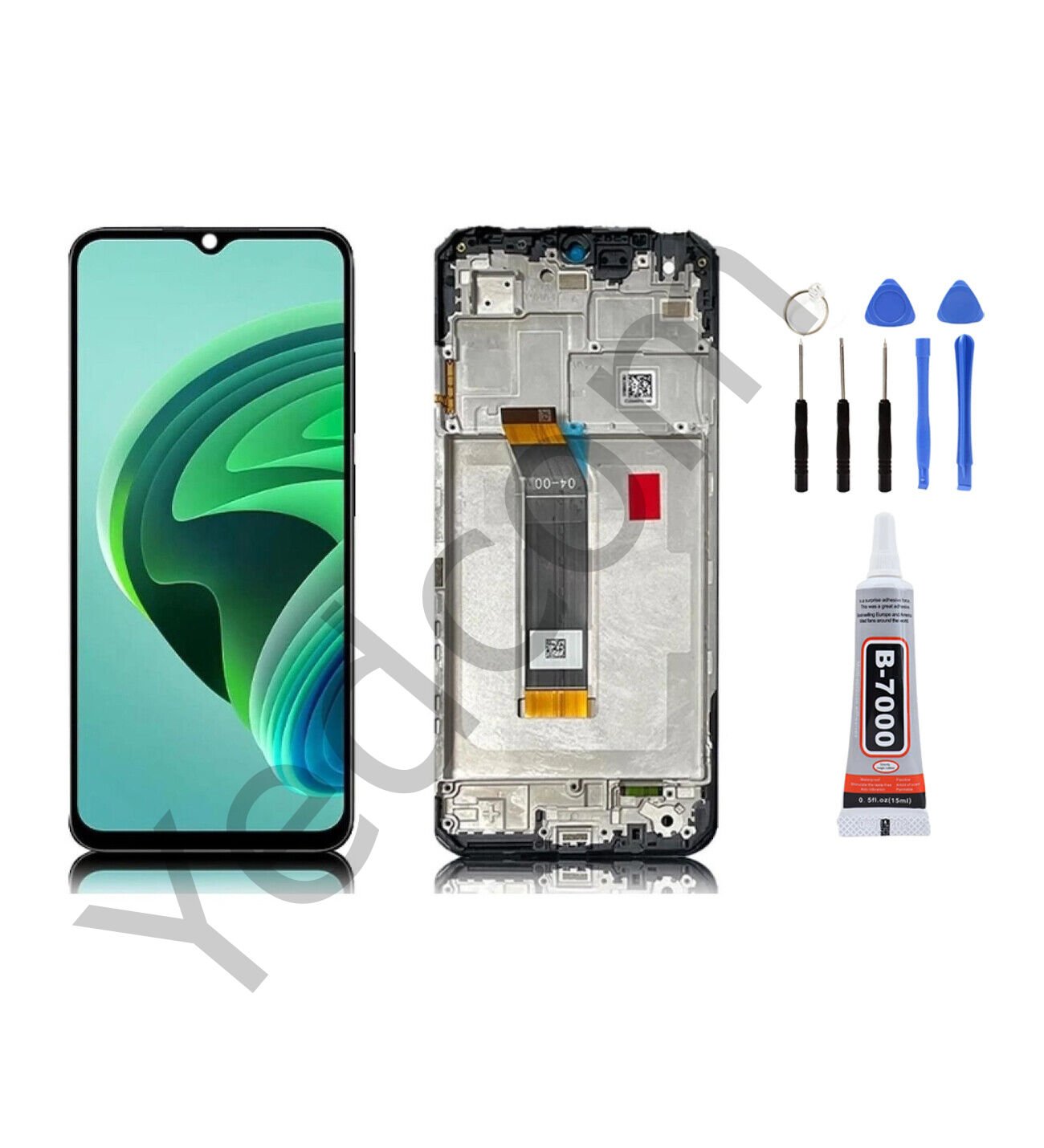 Xiaomi Redmi Note 11R Çıtalı Ekran Lcd Dokunmatik Tamir Seti Beraber