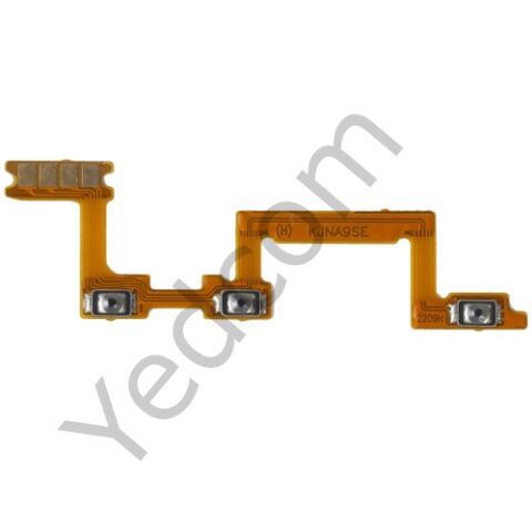 HUAWEİ NOVA 9SE Uyumlu On Off Yan Ses Filmi Flex Güç Volume Flex