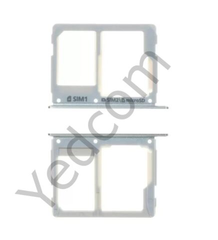 Samsung A710 Sim Kart Aparatı Sim Tepsisi Sim Kızağı Beyaz