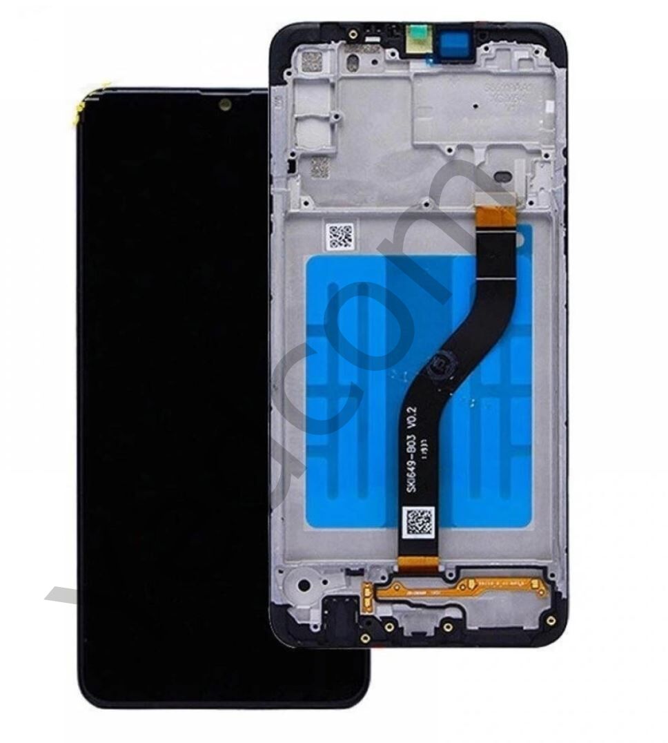 Samsung A20S A207F Çıtalı Lcd Ekran ve Dokunmatik Komple Ekran Yüksek Kalite