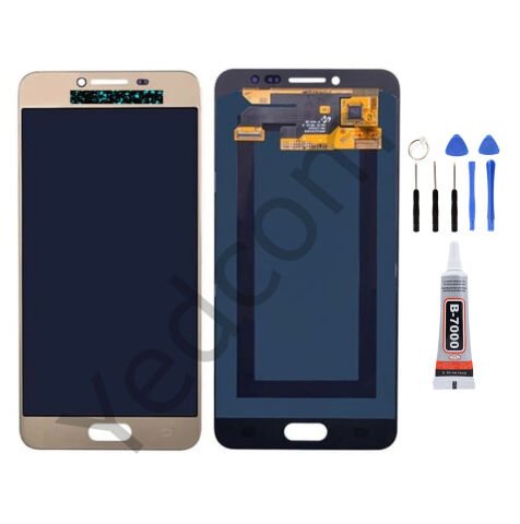 Samsung C5 C500 Ekran Lcd Dokunmatik Tamir Seti Beraber Gold
