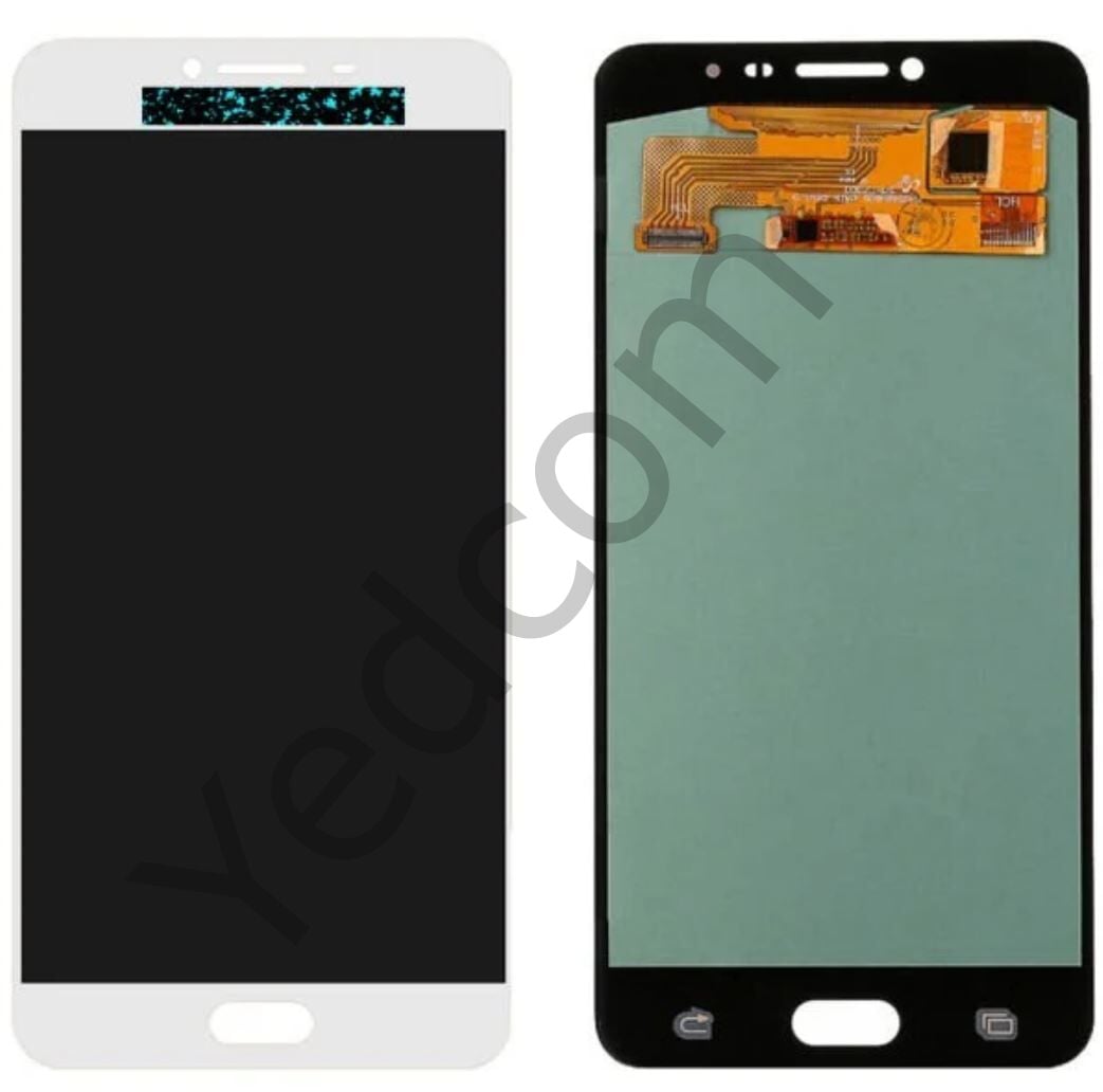 Samsung C7 C700 Lcd Ekran ve Dokunmatik Komple Ekran Yüksek Kalite Beyaz