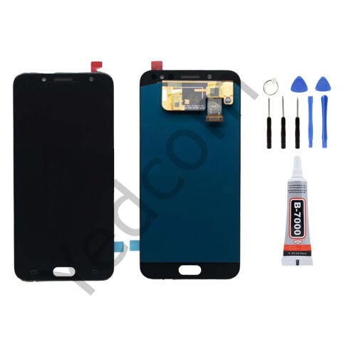 Samsung C8 C7100 Ekran Lcd Dokunmatik Tamir Seti Beraber Siyah