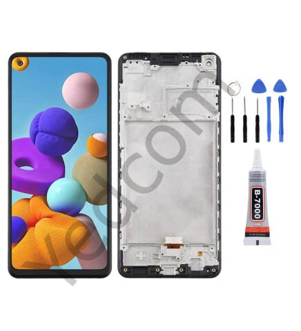 Samsung A21S A217F Çıtalı Ekran Lcd Dokunmatik Tamir Seti Beraber