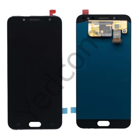 Samsung C8 C7100 Lcd Ekran ve Dokunmatik Komple Ekran Yüksek Kalite Siyah