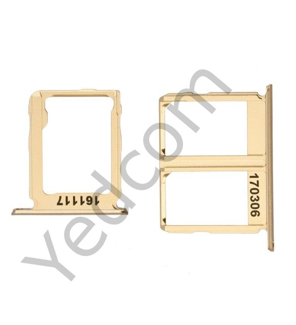 Samsung C9 PRO Sim Kart Aparatı Sim Tepsisi Sim Kızağı Gold
