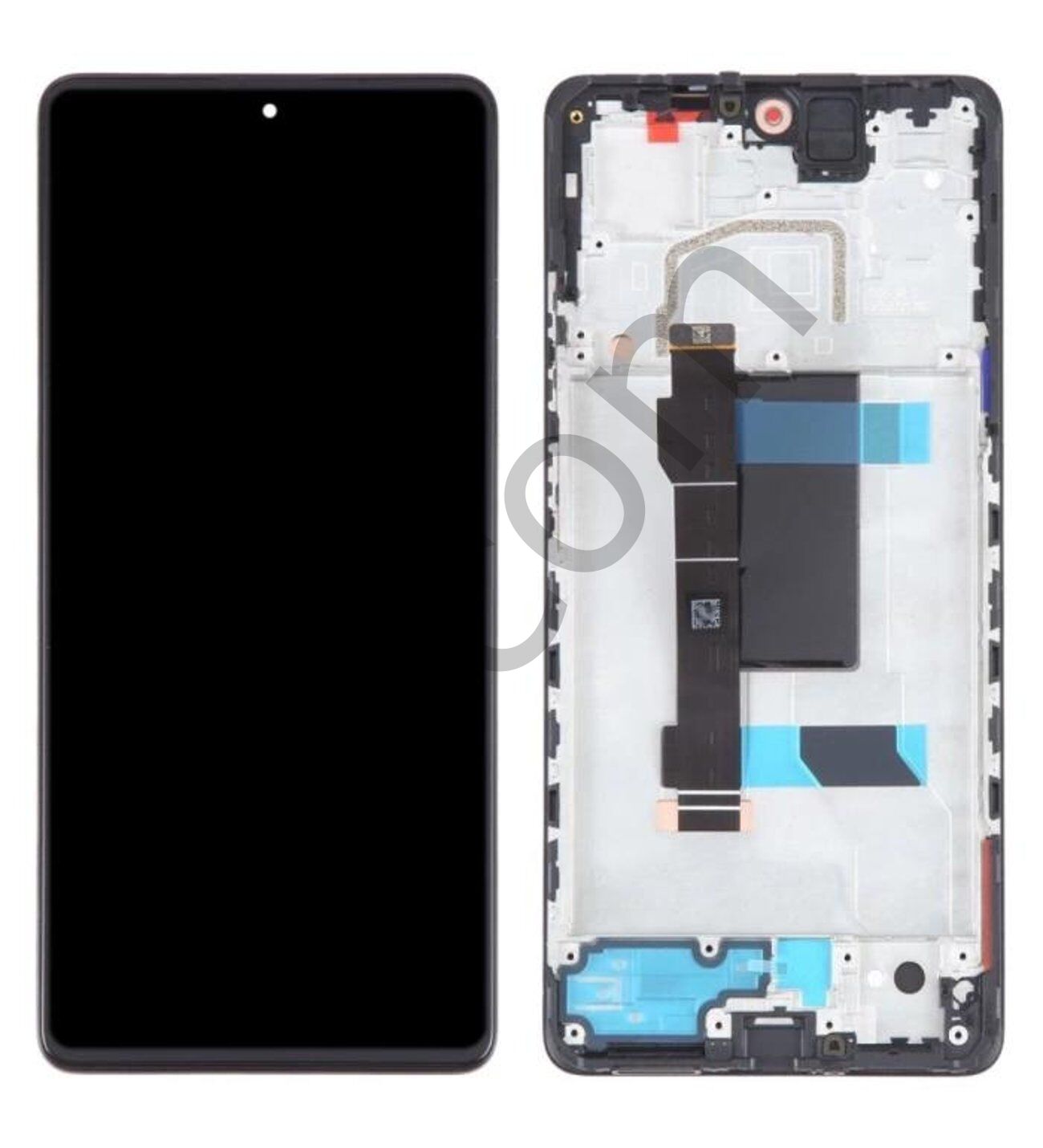 Xiaomi Redmi Note 12 4G Çıtalı Lcd Ekran ve Dokunmatik Komple Ekran Yüksek Kalite