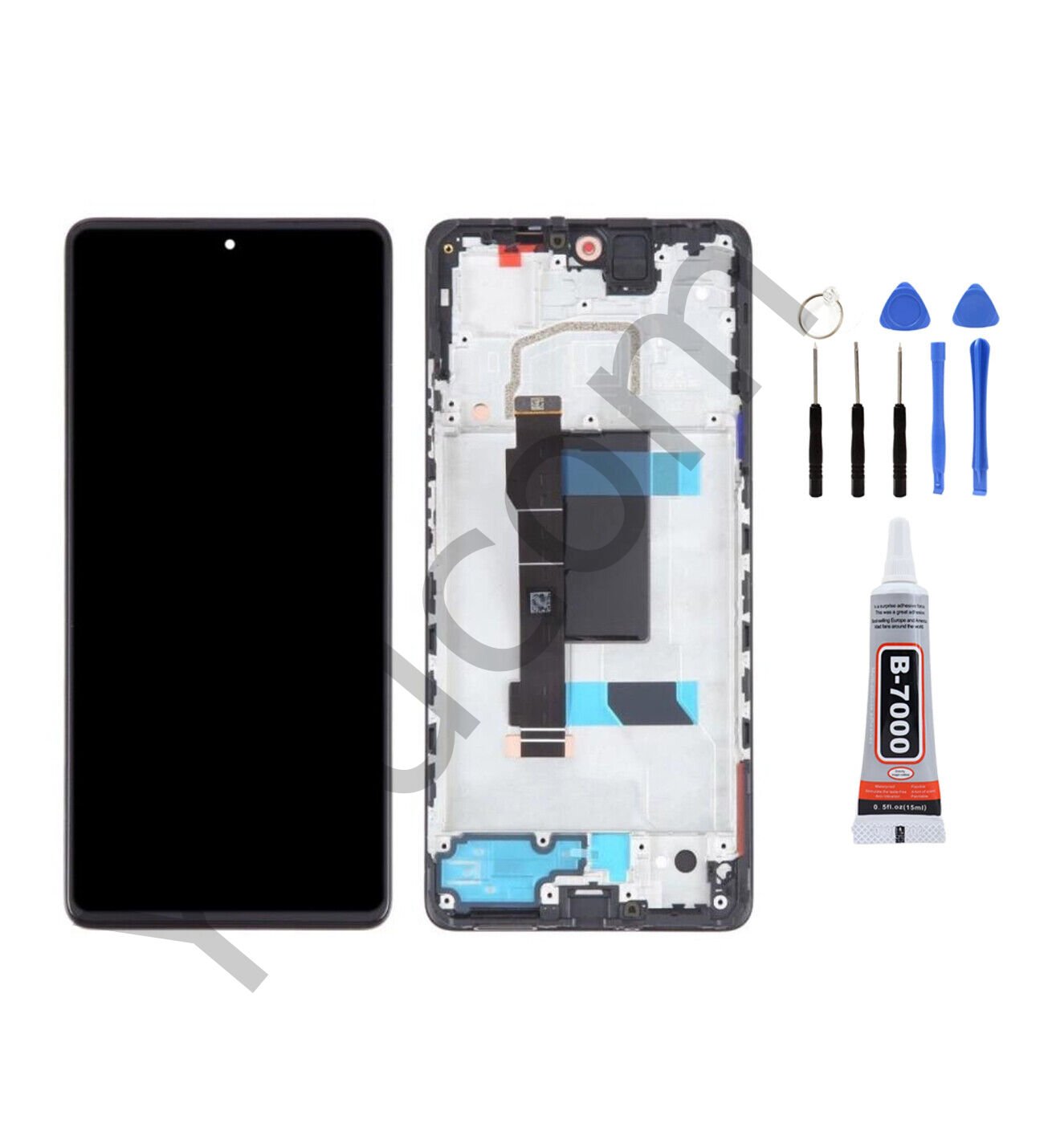 Xiaomi Redmi Note 12 4G Çıtalı Oled Ekran Lcd Dokunmatik Tamir Seti Beraber