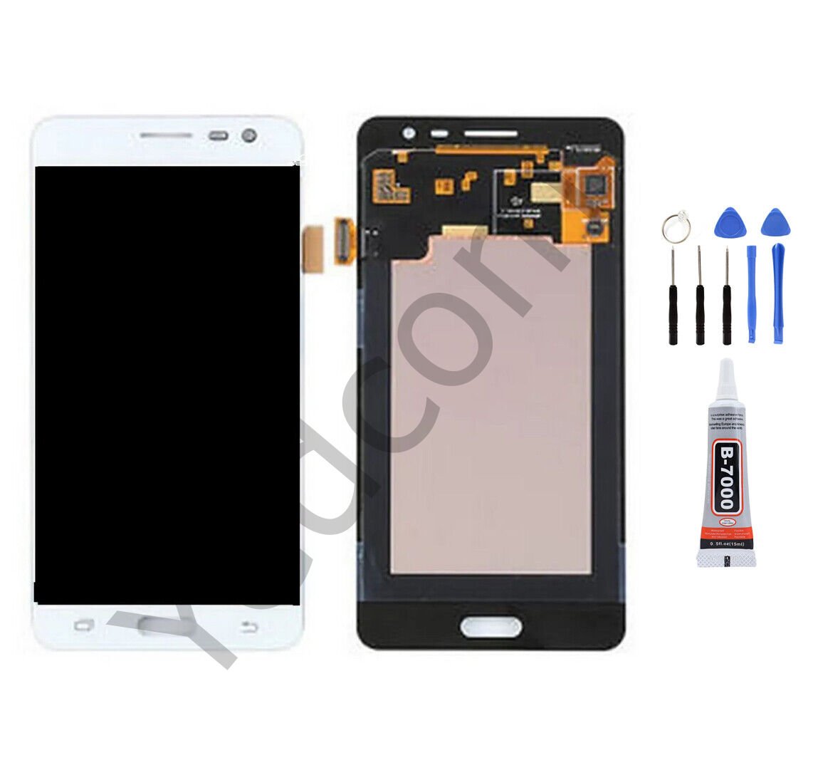 Samsung J2 Pro Ekran Lcd Dokunmatik Tamir Seti Beraber Beyaz