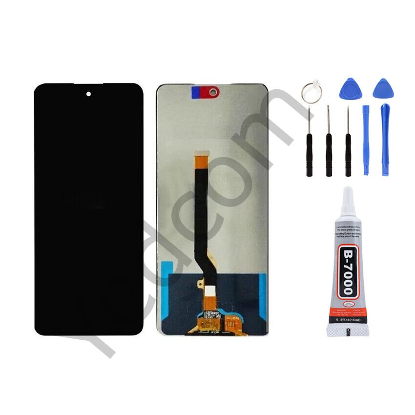Tecno Pova 2 Ekran Lcd Dokunmatik Tamir Seti Beraber