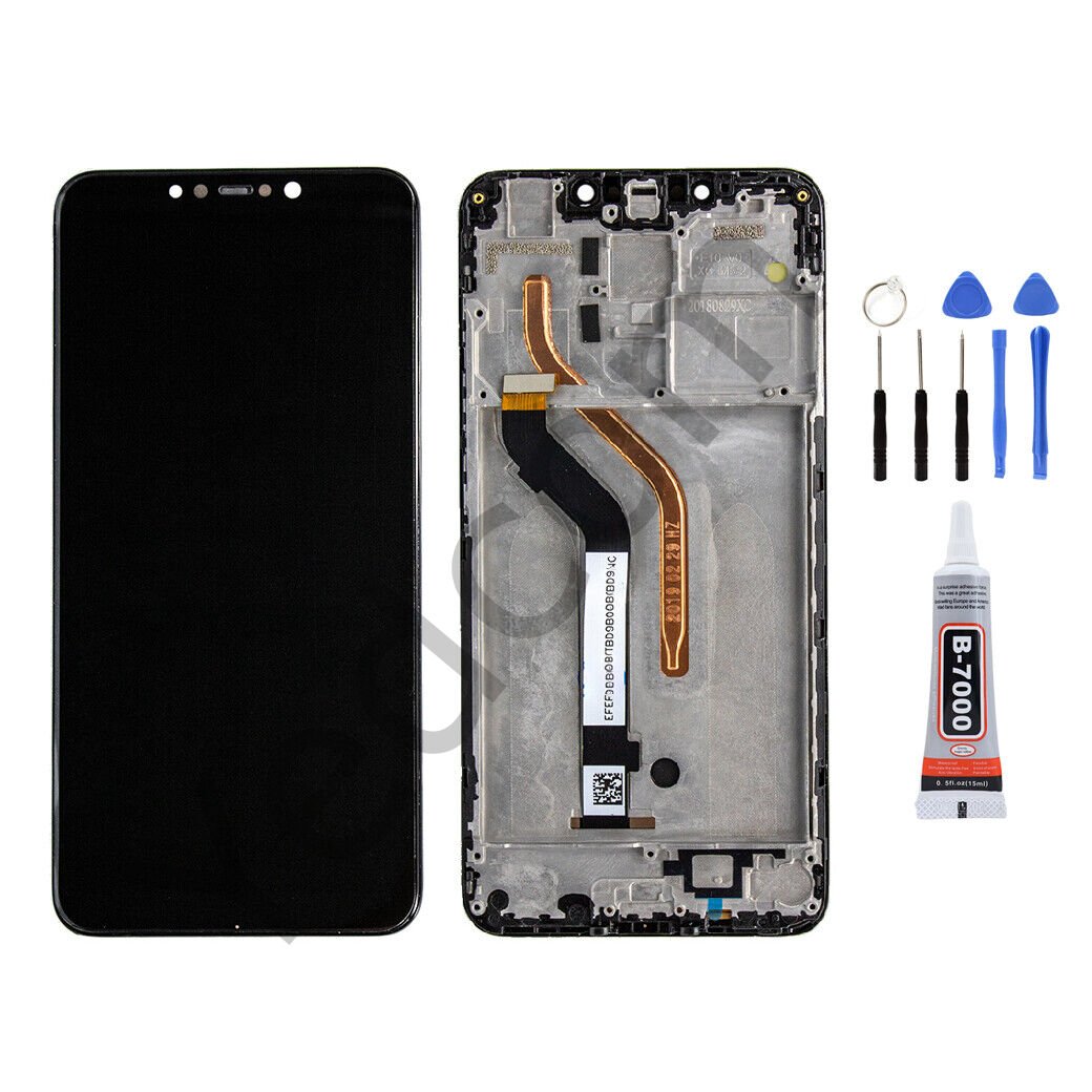 Xiaomi POCO F1 Çıtalı Ekran Lcd Dokunmatik Tamir Seti Beraber
