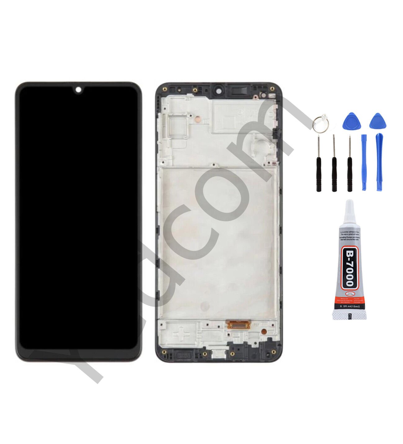 Samsung M32 M325F Çıtalı Ekran Lcd Dokunmatik Tamir Seti Beraber