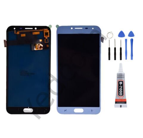 Samsung J4 J400F Ekran Lcd Dokunmatik Tamir Seti Beraber Gümüş