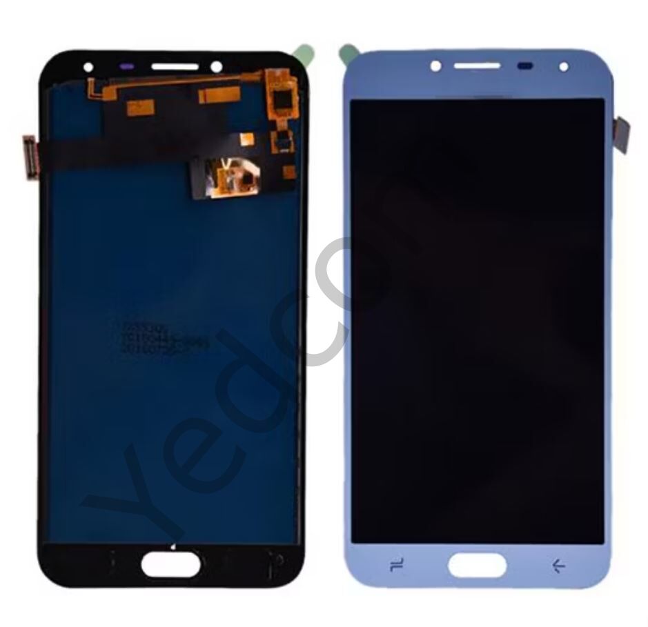 Samsung J4 J400F Lcd Ekran ve Dokunmatik Komple Ekran Yüksek Kalite Gümüş
