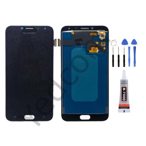 Samsung J4 J400F Ekran Lcd Dokunmatik Tamir Seti Beraber Siyah