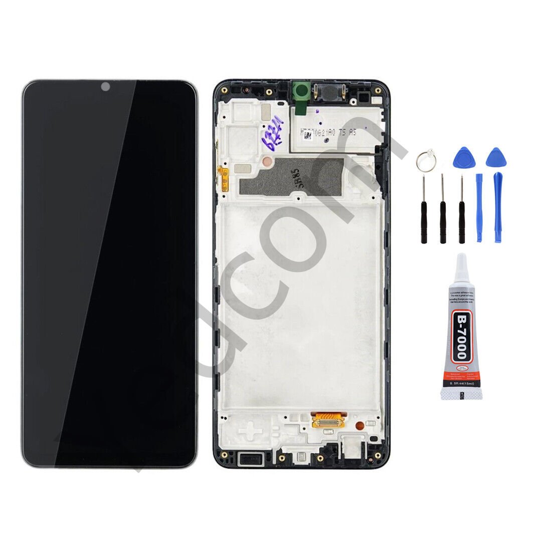 Samsung A22 A225F 4G Çıtalı Ekran Lcd Dokunmatik Tamir Seti Beraber