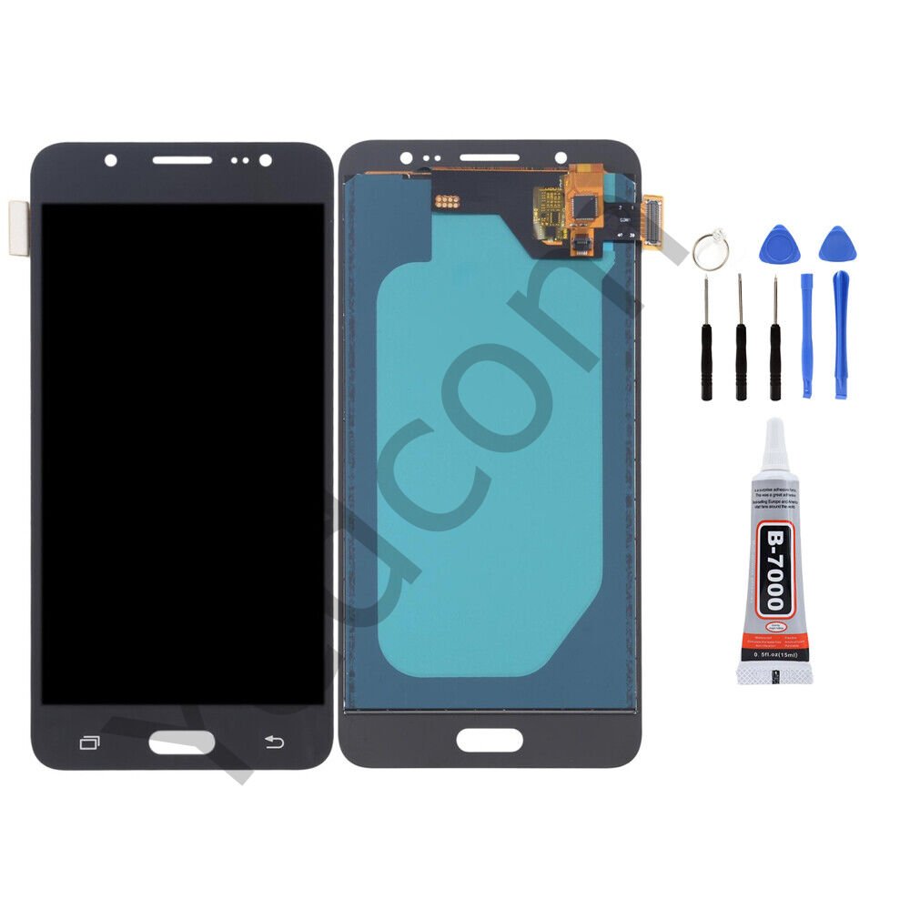 Samsung J5 2016 J510 Ekran Lcd Dokunmatik Tamir Seti Beraber Siyah