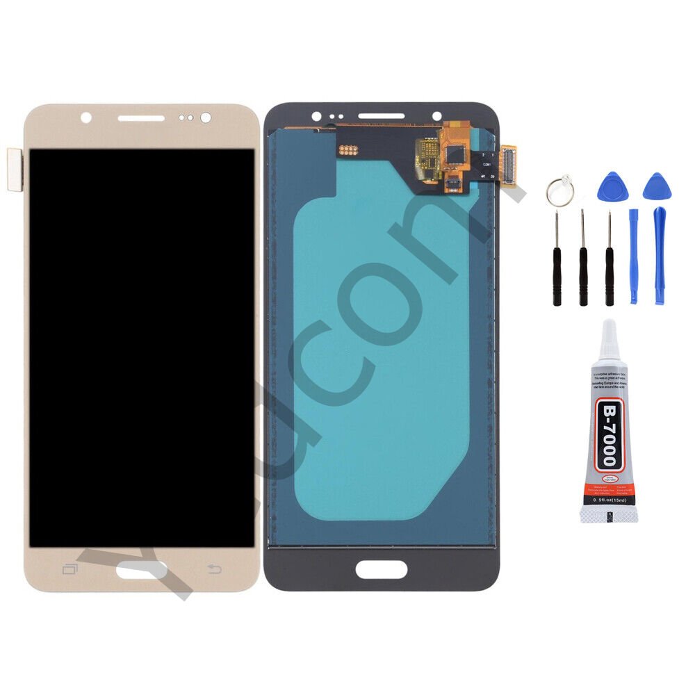 Samsung J5 2016 J510F Ekran Lcd Dokunmatik Tamir Seti Beraber Gold
