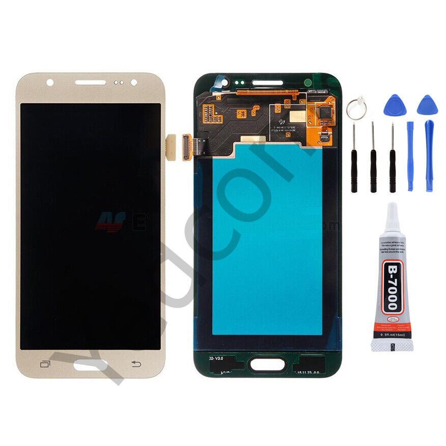 Samsung J5 J500F Ekran Lcd Dokunmatik Tamir Seti Beraber Gold