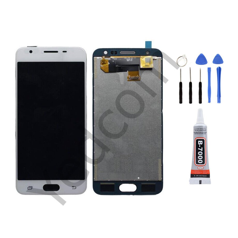 Samsung J5 PRİME G570F Ekran Lcd Dokunmatik Tamir Seti Beraber Beyaz
