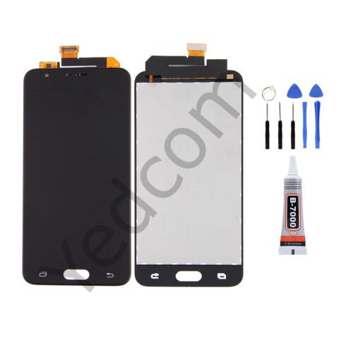 Samsung J5 PRİME G570F Ekran Lcd Dokunmatik Tamir Seti Beraber Siyah