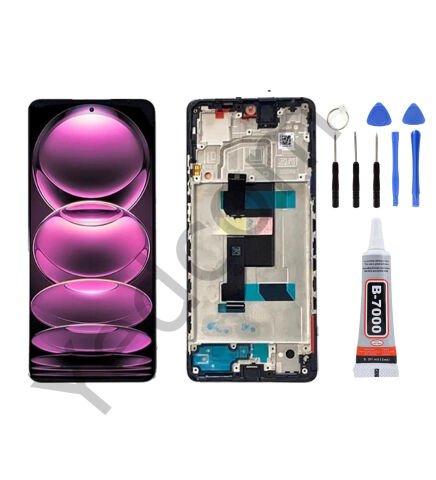 Xiaomi Redmi Note 12 Pro 5G Çıtalı Oled Ekran Lcd Dokunmatik Tamir Seti Beraber