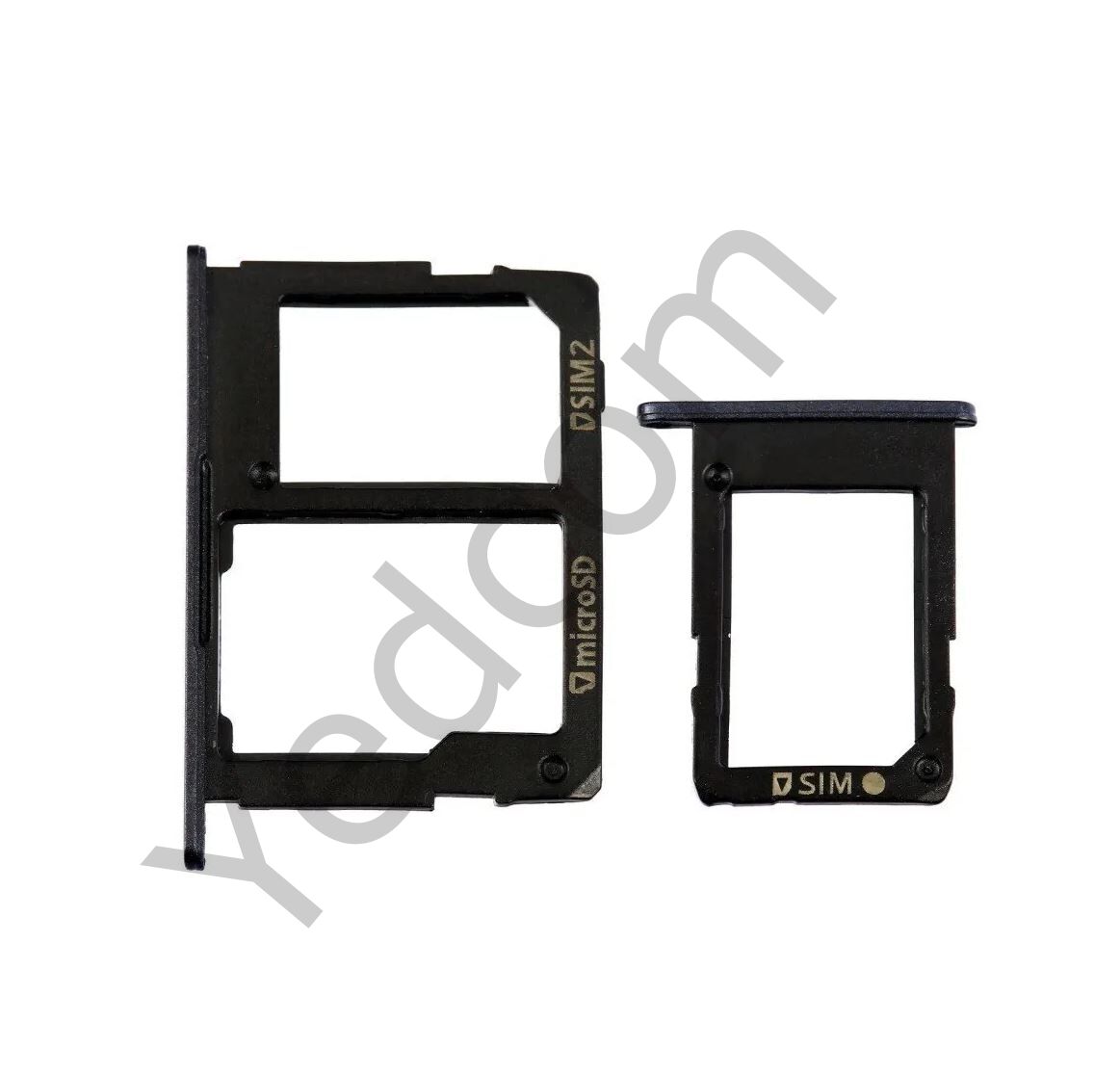 Samsung J6 PLUS Sim Kart Aparatı Sim Tepsisi Sim Kızağı Siyah