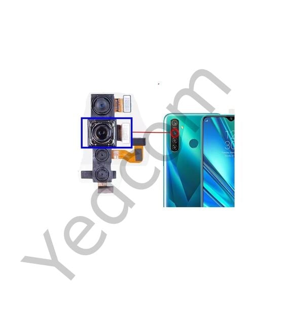 OPPO REALME 5 PRO Arka Kamera FULL SET