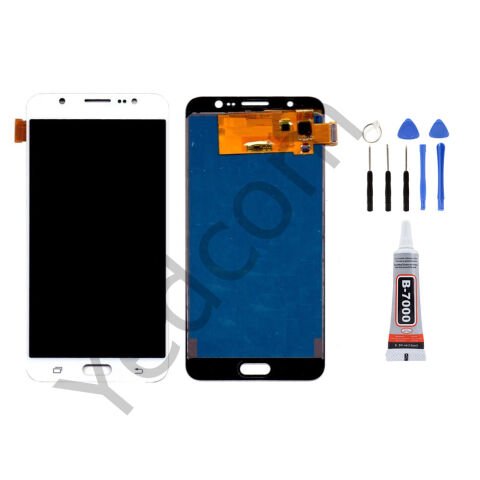 Samsung J7 2016 J710 Ekran Lcd Dokunmatik Tamir Seti Beraber Beyaz