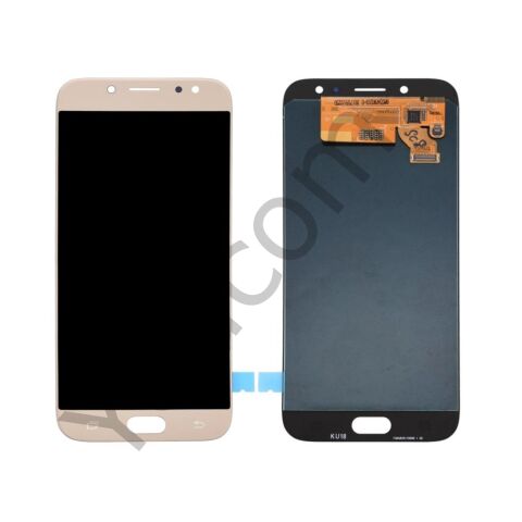 Samsung J7 2017 J720 Lcd Ekran ve Dokunmatik Komple Ekran Yüksek Kalite Gold