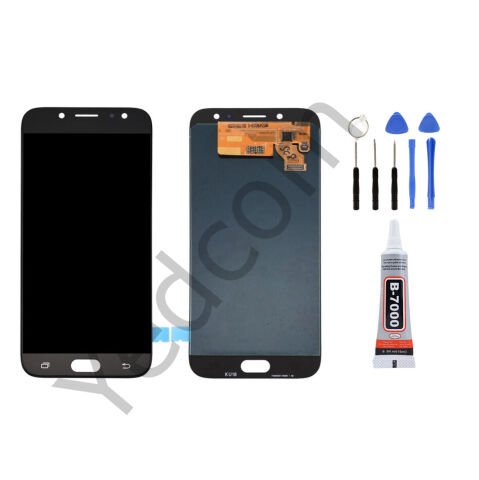 Samsung J7 2017 J720 Ekran Lcd Dokunmatik Tamir Seti Beraber Siyah