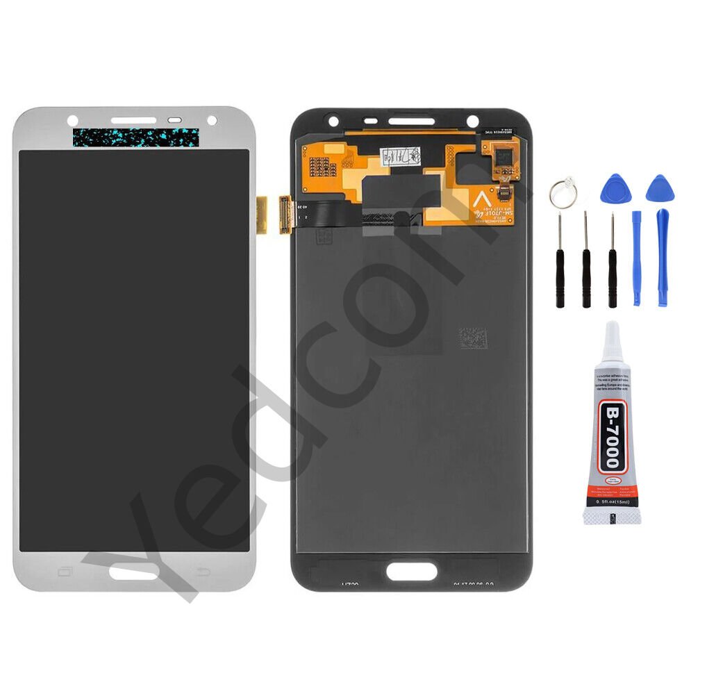 Samsung J7 CORE J701F Ekran Lcd Dokunmatik Tamir Seti Beraber Gümüş