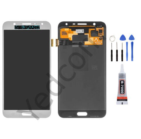 Samsung J7 CORE J701F Ekran Lcd Dokunmatik Tamir Seti Beraber Gümüş