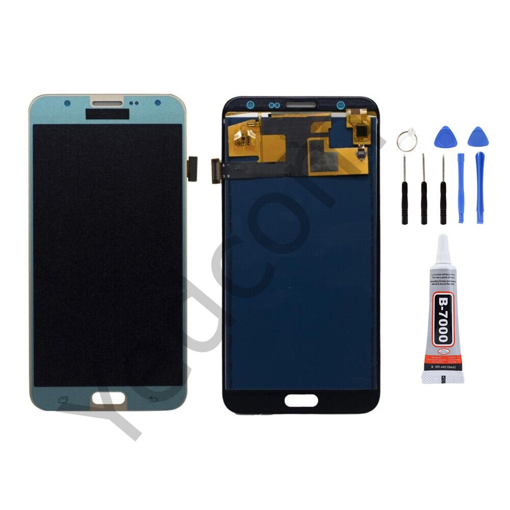 Samsung J7 J700F Ekran Lcd Dokunmatik Tamir Seti Beraber Beyaz