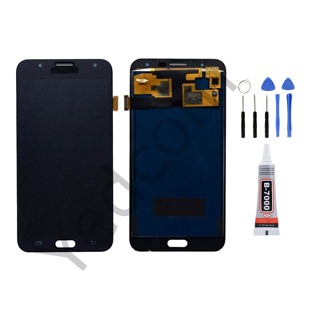 Samsung J7 J700F Ekran Lcd Dokunmatik Tamir Seti Beraber Siyah