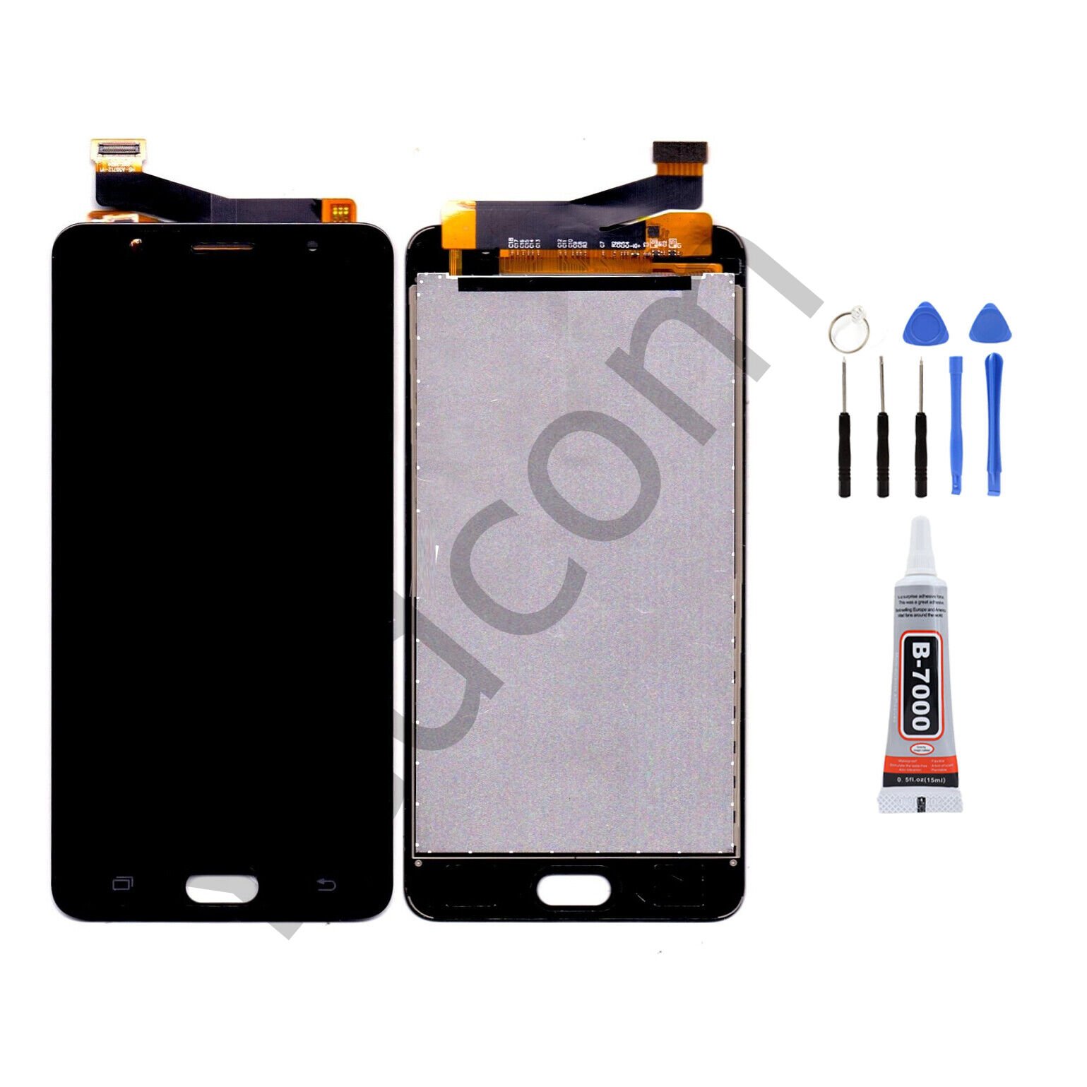 Samsung J7 MAX G615F Ekran Lcd Dokunmatik Tamir Seti Beraber Siyah