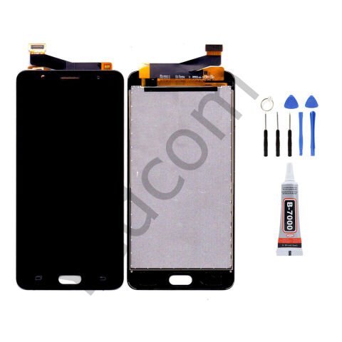Samsung J7 MAX G615F Ekran Lcd Dokunmatik Tamir Seti Beraber Siyah