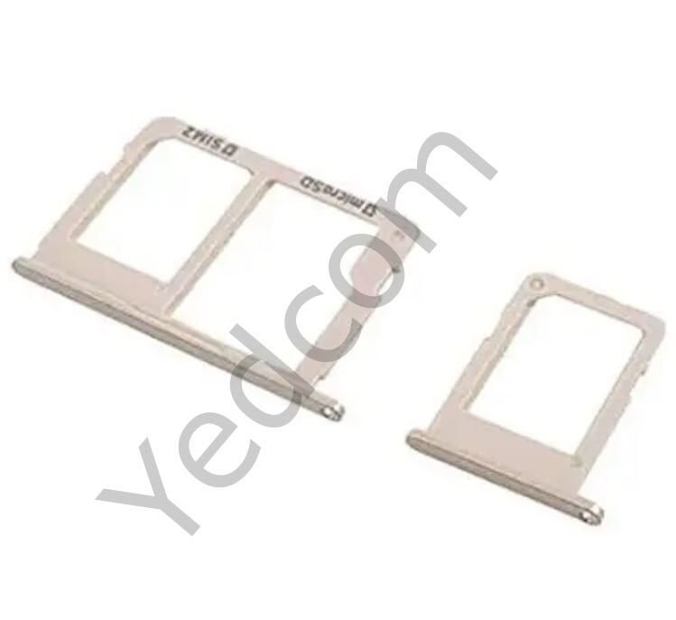 Samsung J7 MAX Sim Kart Aparatı Sim Tepsisi Sim Kızağı Gold