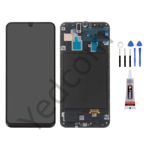 Samsung A30S A307F Çıtalı Ekran Lcd Dokunmatik Tamir Seti Beraber
