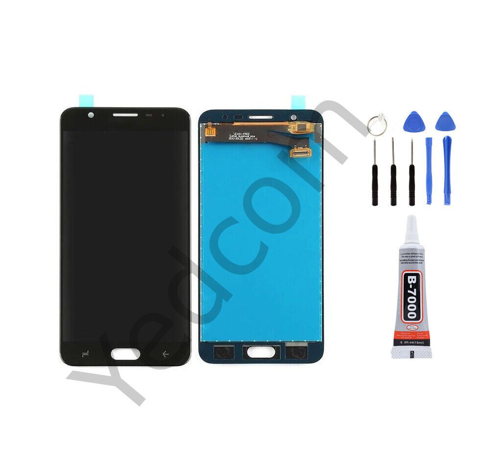 Samsung J7 PRİME 2 G611F Ekran Lcd Dokunmatik Tamir Seti Beraber Siyah