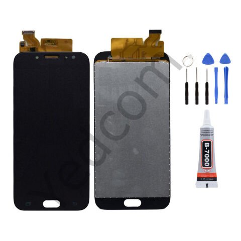 Samsung J7 Pro J730F Ekran Lcd Dokunmatik Tamir Seti Beraber Siyah