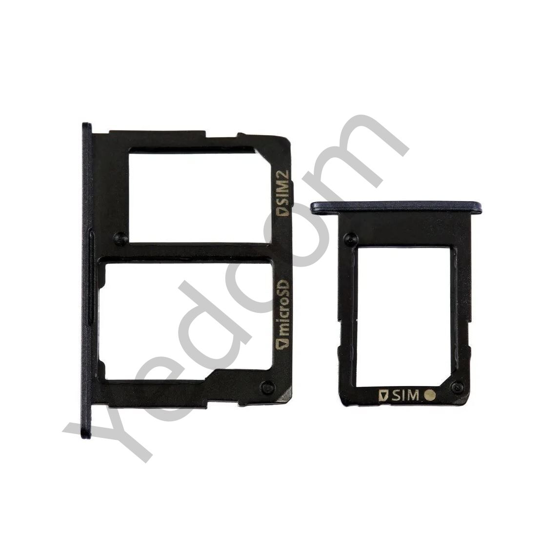 Samsung J8 Sim Kart Aparatı Sim Tepsisi Sim Kızağı Siyah