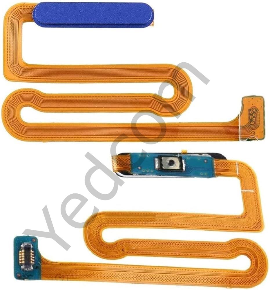 Samsung M12 Parmak İzi Okuyucu Filmiİ Mavi