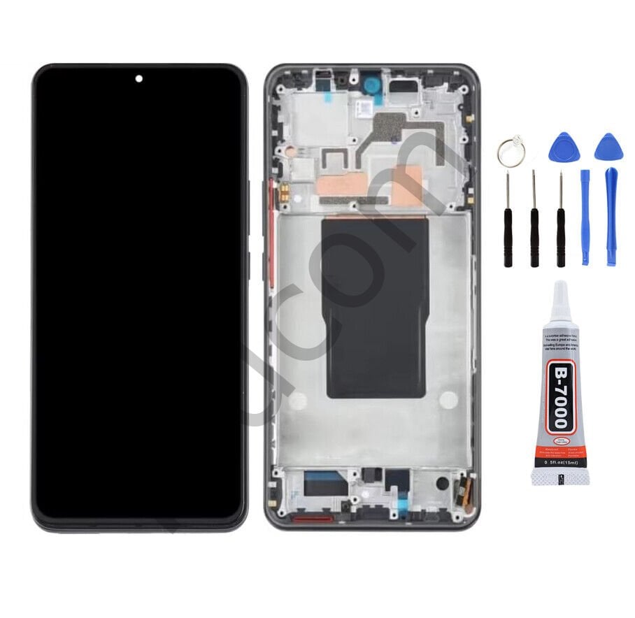 Xiaomi Mİ 12T Çıtalı Oled Ekran Lcd Dokunmatik Tamir Seti Beraber