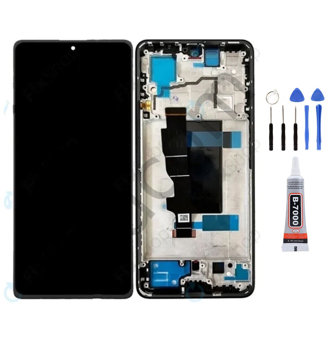 Xiaomi Redmi Note 13 Pro 4G Çıtalı Ekran Lcd Dokunmatik Tamir Seti Beraber