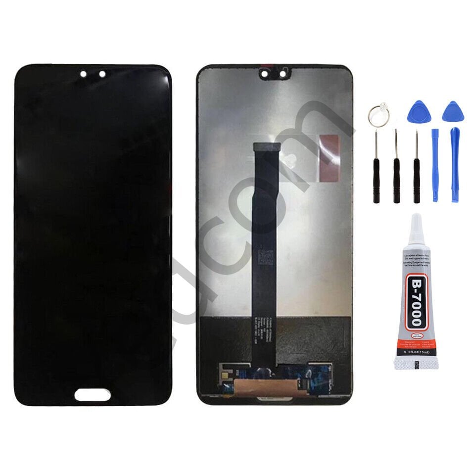 Huawei P20 Siyah Ekran Lcd Dokunmatik Tamir Seti Beraber
