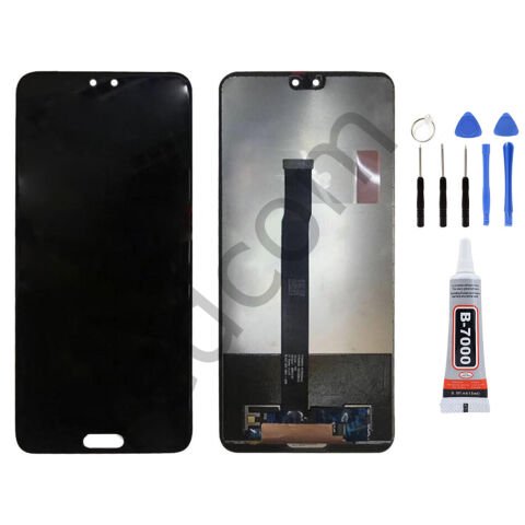 Huawei P20 Siyah Ekran Lcd Dokunmatik Tamir Seti Beraber