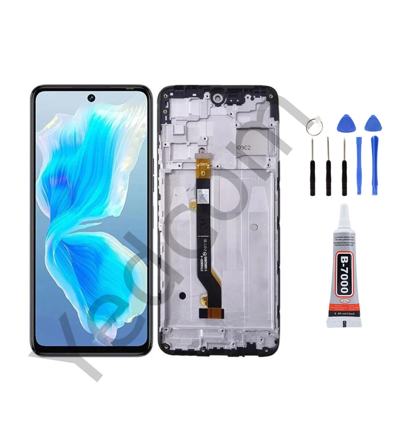 İnfinix Hot 30İ Çıtalı Ekran Lcd Dokunmatik Tamir Seti Beraber