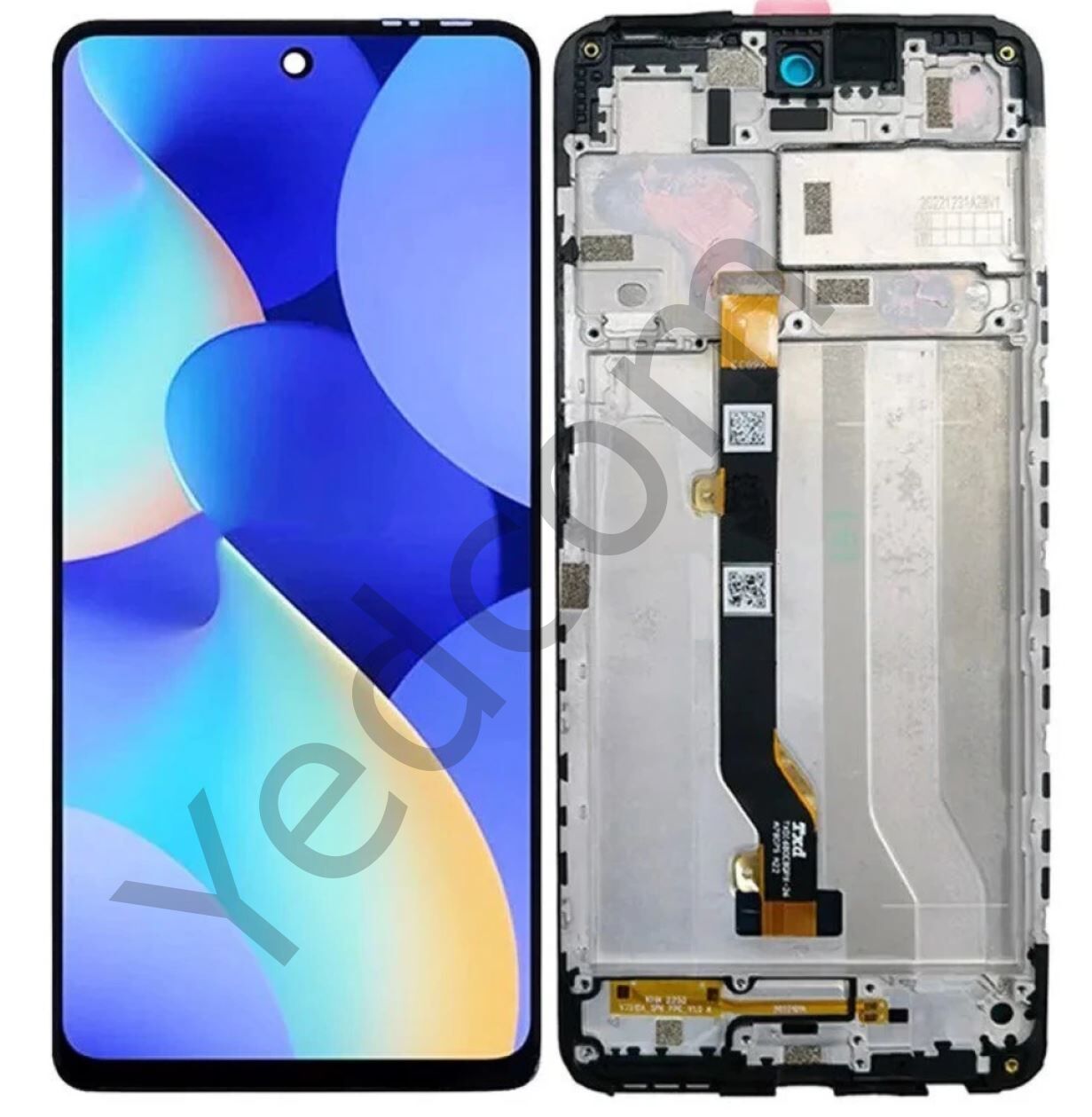 Tecno Spark 10 Pro Çıtalı Lcd Ekran ve Dokunmatik Komple Ekran Yüksek Kalite
